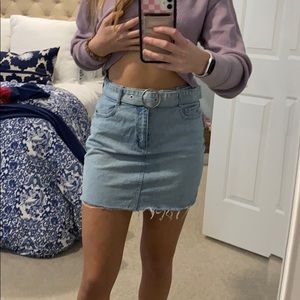 Jean skirt